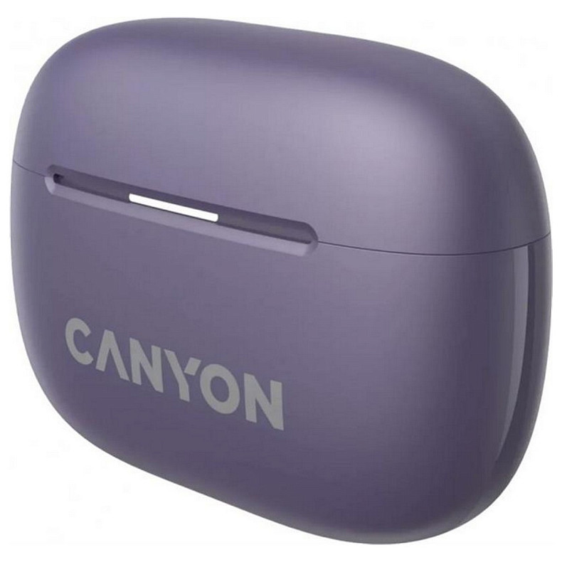 Bluetooth-гарнитура Canyon OnGo TWS-10 ANC ENC Purple (CNS-TWS10PL)