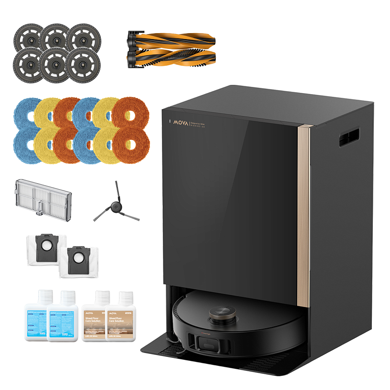 Робот пилосос MOVA MOBIUS 60 Black-EUA