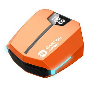 Наушники Canyon Doublebee GTWS-2 Gaming Orange (CND-GTWS2O)