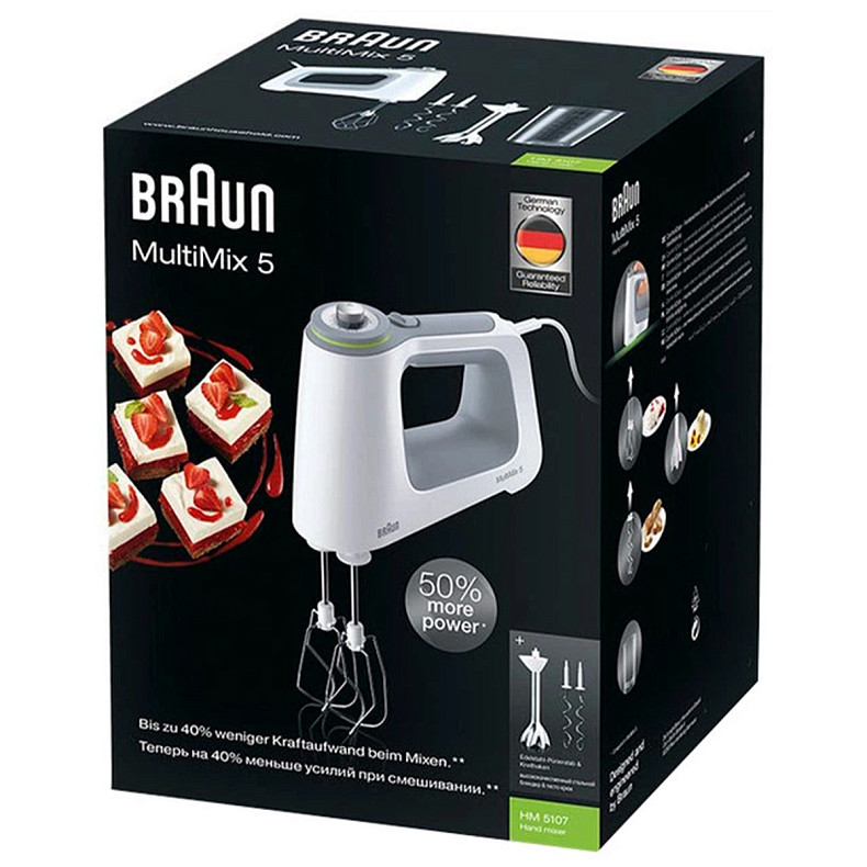 Миксер Braun HM 5107 WHITE