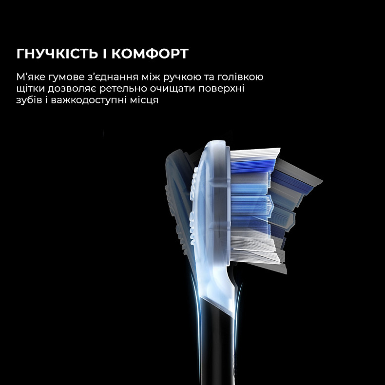 Електрична зубна щітка Oclean X Pro 20 Set Electric Toothbrush Black