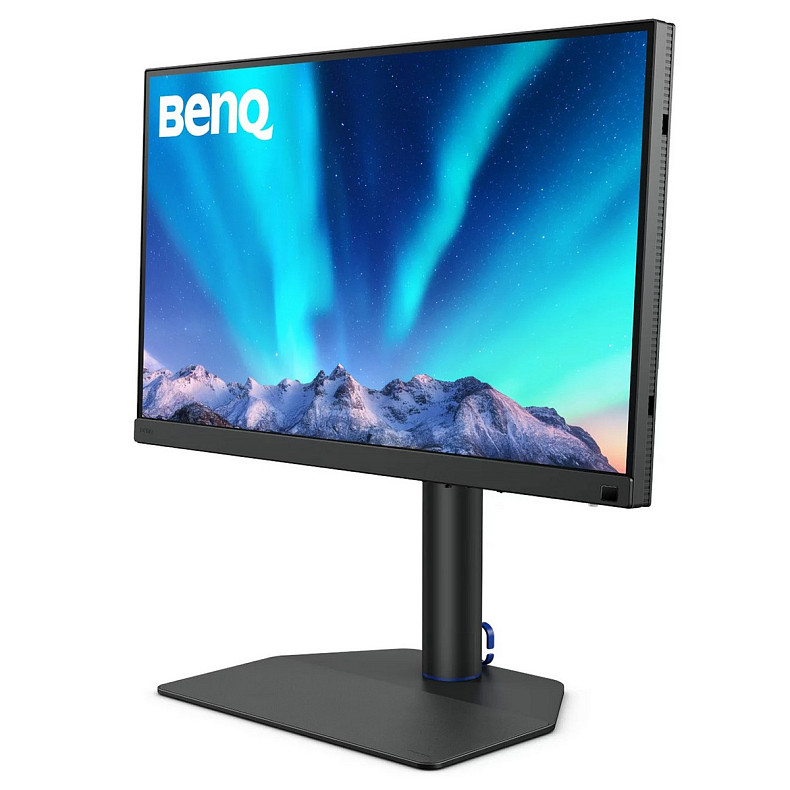 TFT 27" BenQ SW272U, 4K IPS, 2хHDMI, DP, USB-C, HAS, USB-hub, MCR, Pivot, сірий