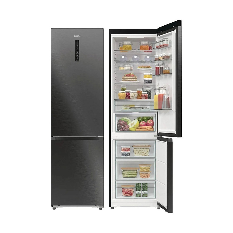 Холодильник комбінований Gorenje NRB620E61BX4WFE
