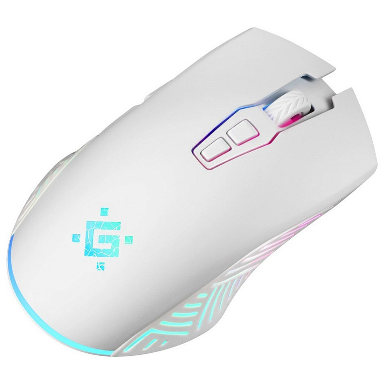 Мышка Defender Pandora GM-502, беспроводная, игровая, 7кн., 3200 dpi., 500 mAh, черная