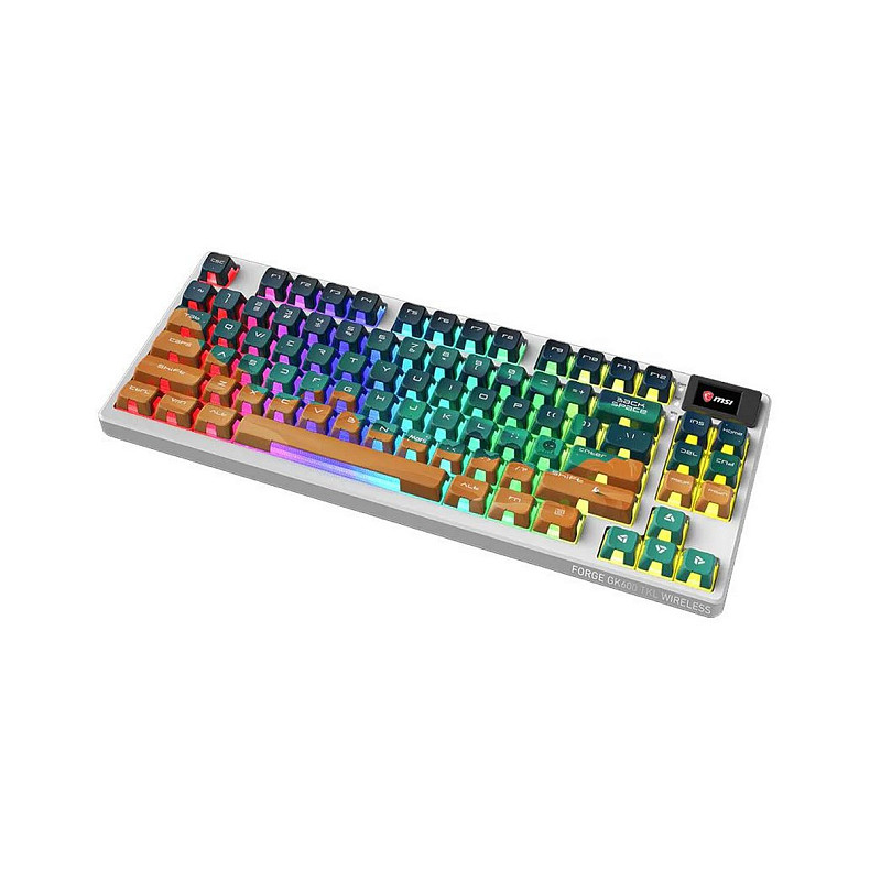 Клавиатура беспроводная MSI FORGE GK600 TKL MARS