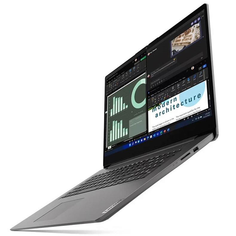 Ноутбук Lenovo 17.3FM/i3-1315U/16/256/Intel HD/DOS/F/Iron grey Lenovo V17 G4 IRU