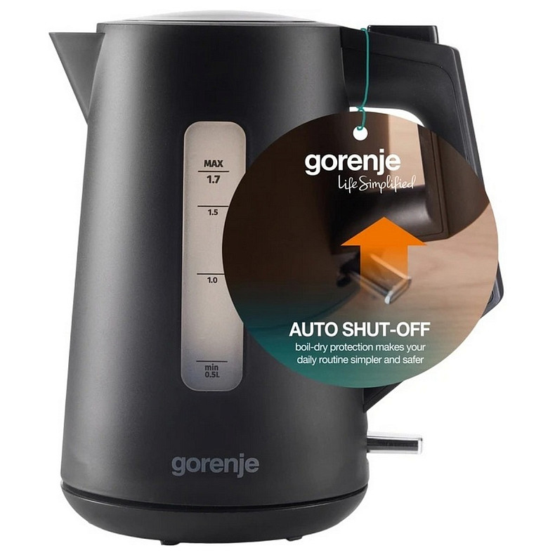Електрочайник Gorenje K17OPB