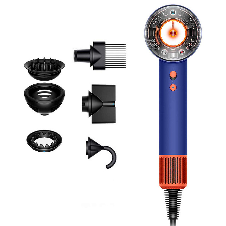 Фен Dyson Supersonic Nural HD16 EU Ceramic Vinca Blue/Topaz 515166-01