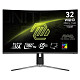 Монітор MSI 31.5" MAG 32CQ6PF 2xHDMI, DP, Audio, VA, 2560x1440, 180Hz, 0.5ms, sRGB 101%, CURVED, Ada