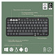 Комплект LOGITECH Pebble 2 Combo for Mac - TONAL GRAPHITE - US INT'L - BT - MAC