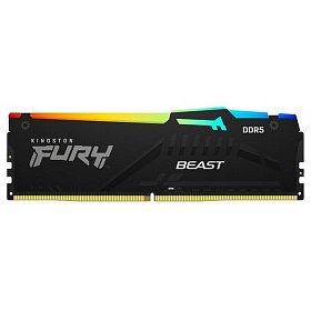 ОЗУ Kingston DDR5 16GB 5200 Beast Black RGB (KF552C40BBA-16)