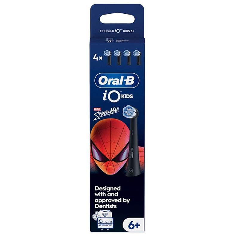 Насадки для электр. зубной щетки Oral-B iO RB SBKF-4 Spider-Man (4)