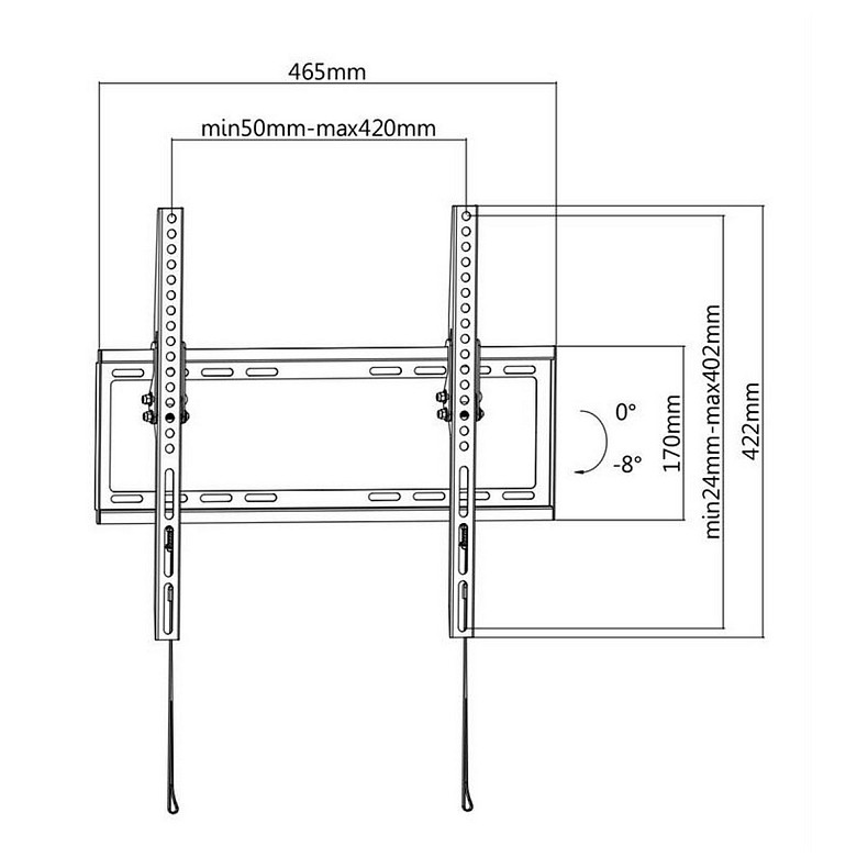 Кронштейн Satelit 32-55TILT400 (VESA400х400)