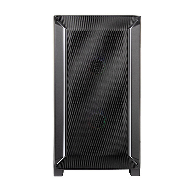 Корпус SilverStone FARA FA312Z-BG, без БП, 2xUSB3.0, 2x140mm ARGB fan, TG Side Panel, mATX, Black