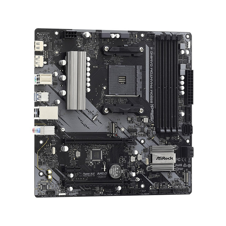 Материнська плата ASRock B550M Phantom Gaming 4 Socket AM4