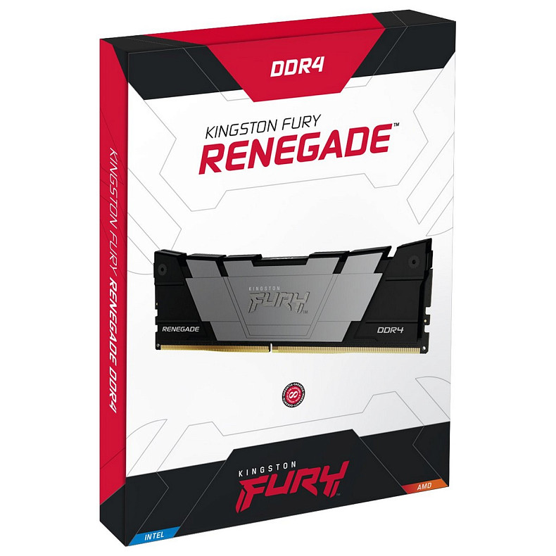 ОЗУ Kingston DDR4   8GB 3200 FURY Renegade Чорний