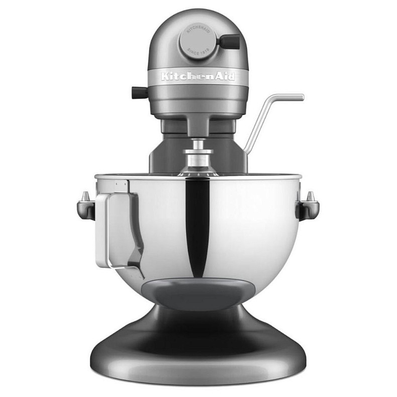 Кухонна машина KitchenAid Heavy Duty 5,2 л 5KSM55SXXECU з підйомною чашею, сріблястий