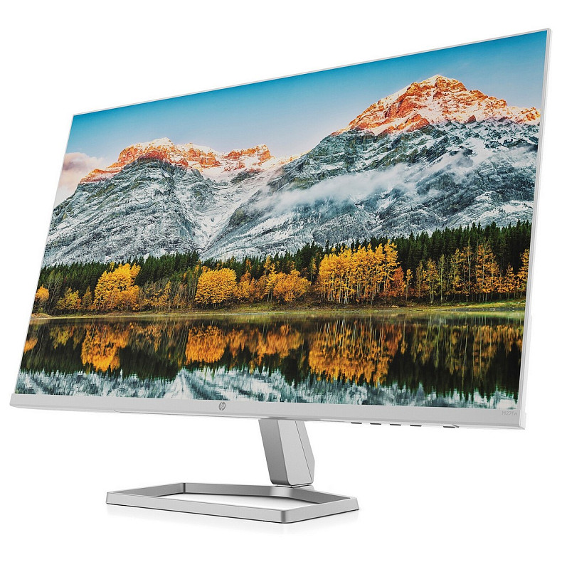 TFT 27" HP M27fw IPS, D-Sub, HDMI х 2, серый с серебряным