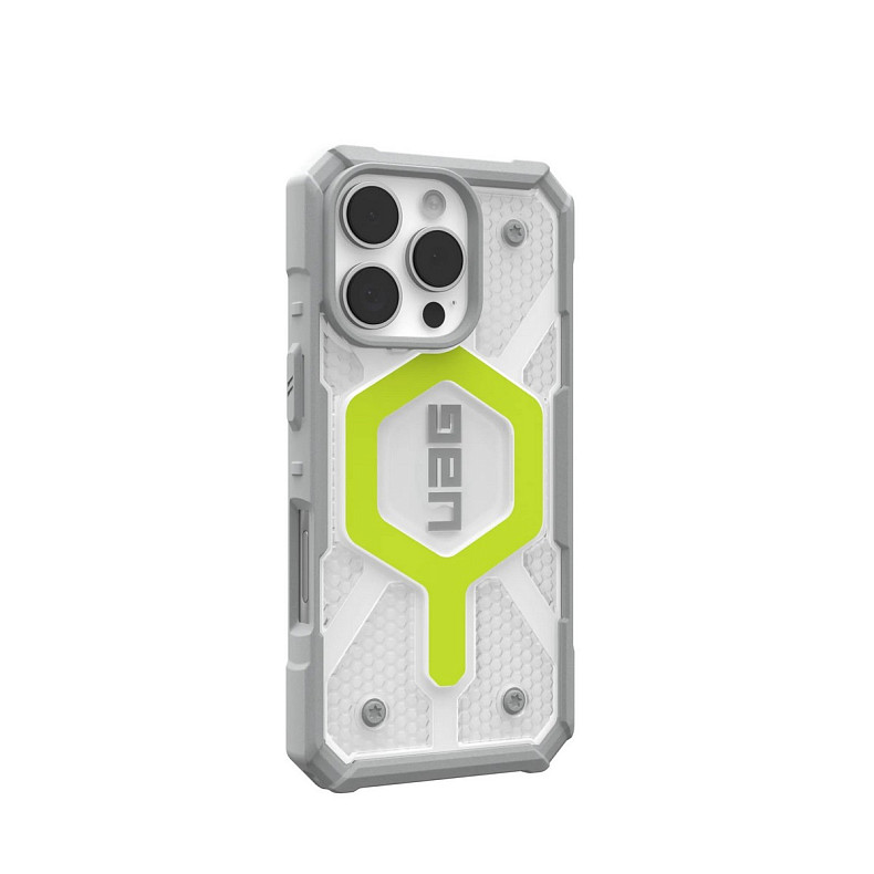 Чохол-накладка Urban Armor Gear Magsafe для Apple iPhone 16 Pro Pathfinder Active Neon (114464118181)