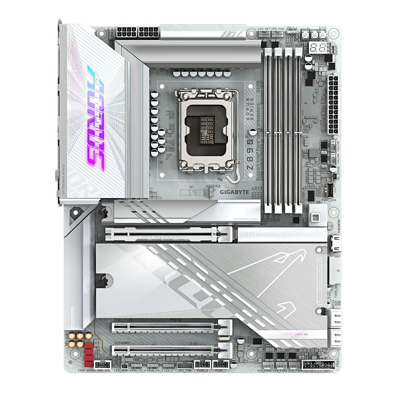 Материнська плата Gigabyte Z890 Aorus Pro Ice Socket 1851