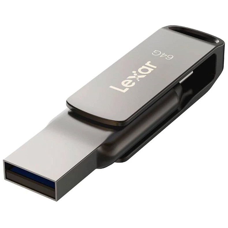 Флешка Lexar D400 USB3.1 64GB (LJDD400064G-BNQNG)