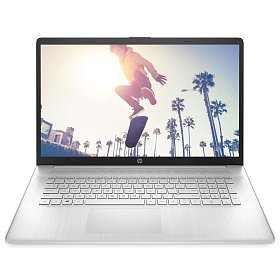 Ноутбук HP 17-cn3016ru 17.3" FHD IPS AG, Intel i5-1335U, 16GB, F512GB, UMA, DOS, серебристый