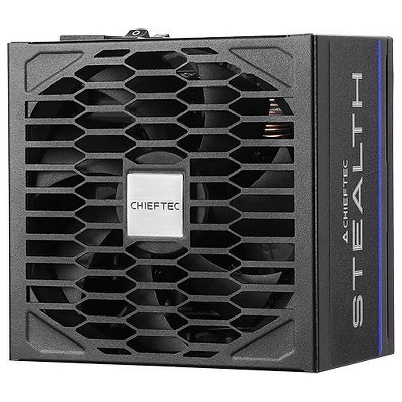 Блок питания CHIEFTEC Stealth (1000W), >92%, 80+ Platinum, 135мм FDB, 1xMB 24pin(20+4), 2xCPU 8pin(