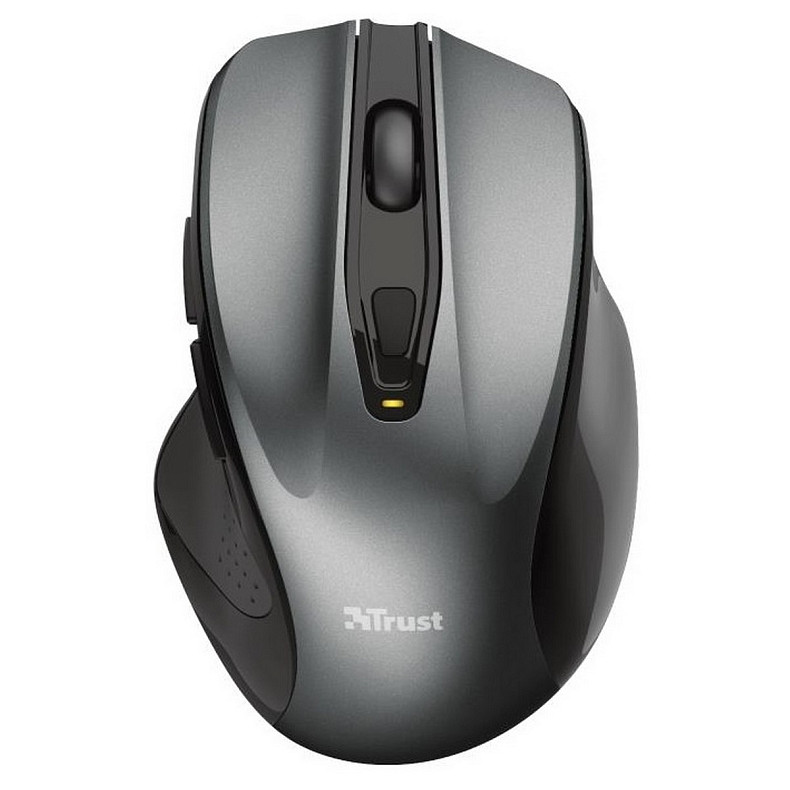 Мишка Trust NITO WL GREY-BLACK