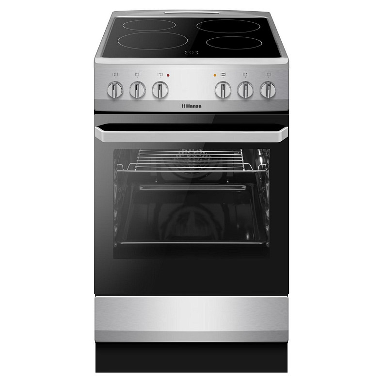 Плита Hansa електрична, 50х60см, 62л, нержавіюча сталь