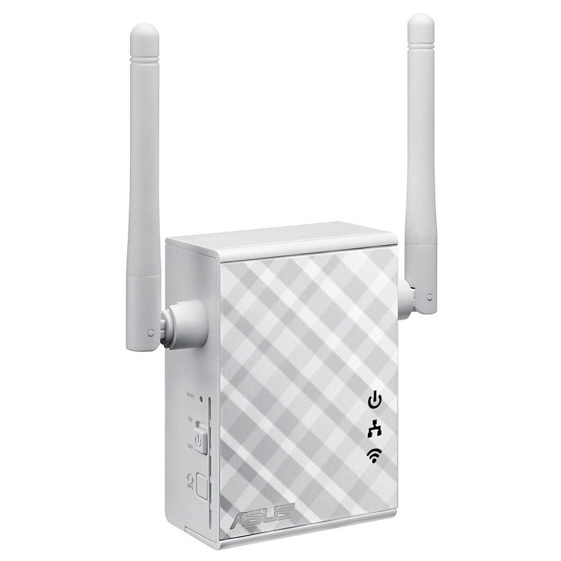 Повторитель Wi-Fi сигнала ASUS RP-N12 N300 1хFE LAN ext. ant x2