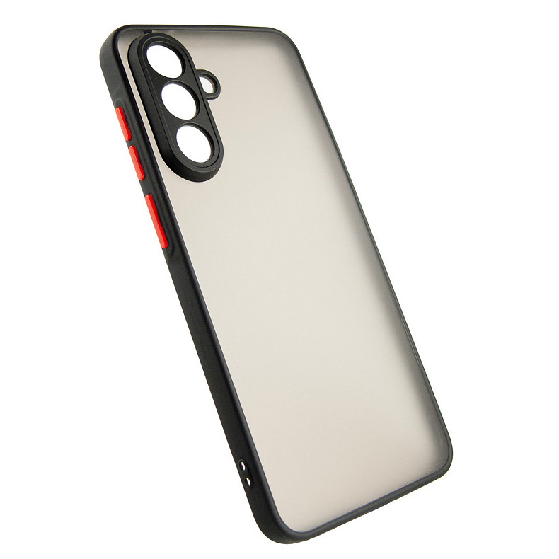 Чохол-накладка Dengos Matt для Samsung Galaxy A56 5G SM-A566 Black (DG-TPU-MATT-161)