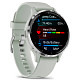 Спортивний годинник GARMIN Venu 3s Silver Stainless Steel Bezel with Sage Gray Case and Silicone Band