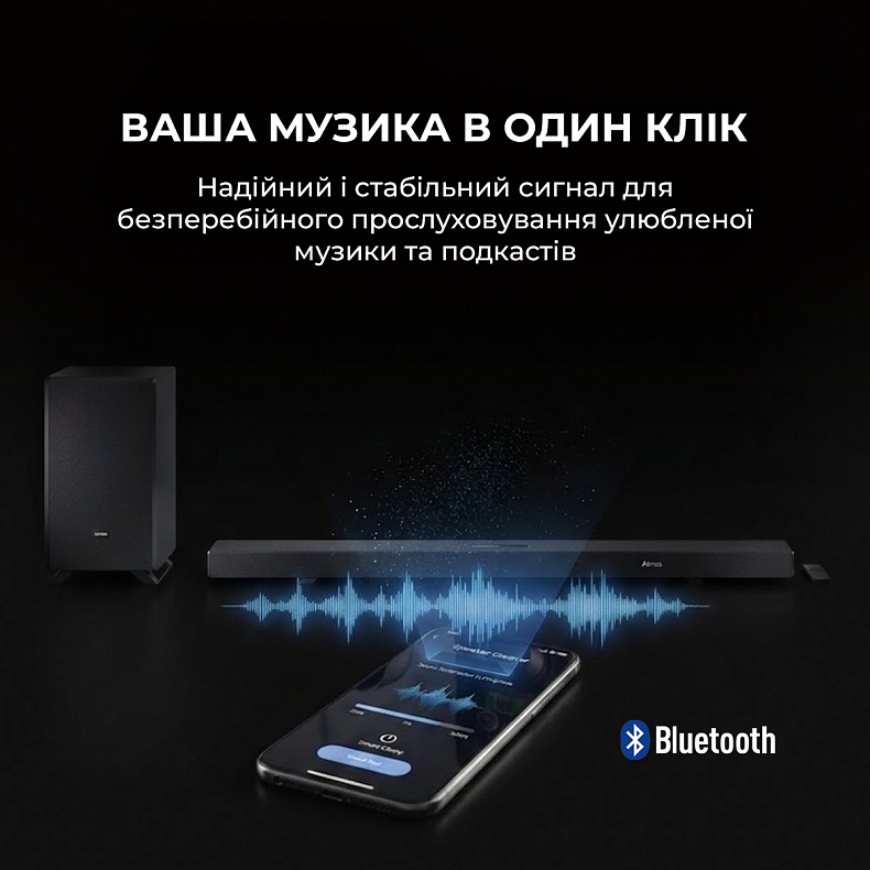 Саундбар Sharp HT-SBW53121(BK)