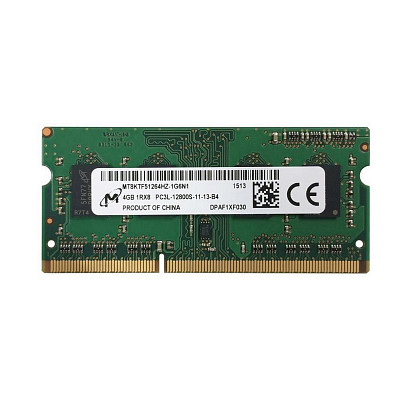 ОЗУ Micron 4 GB SO-DIMM DDR3L 1600 MHz (MT8KTF51264HZ-1G6N1)