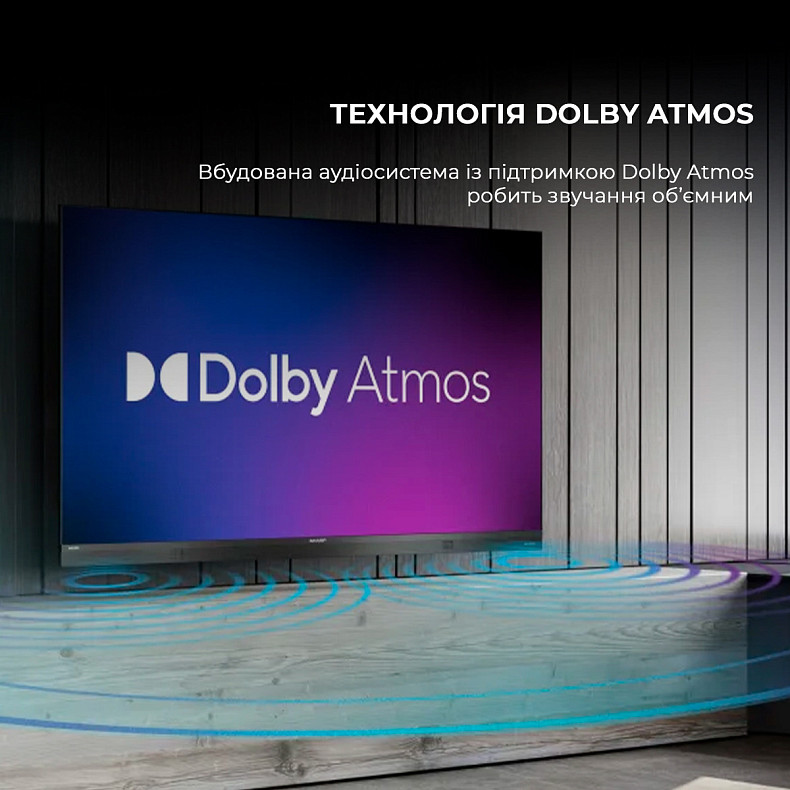 Телевизор Sharp 65EQ3EA (4T-C65EQ3EM2AG)