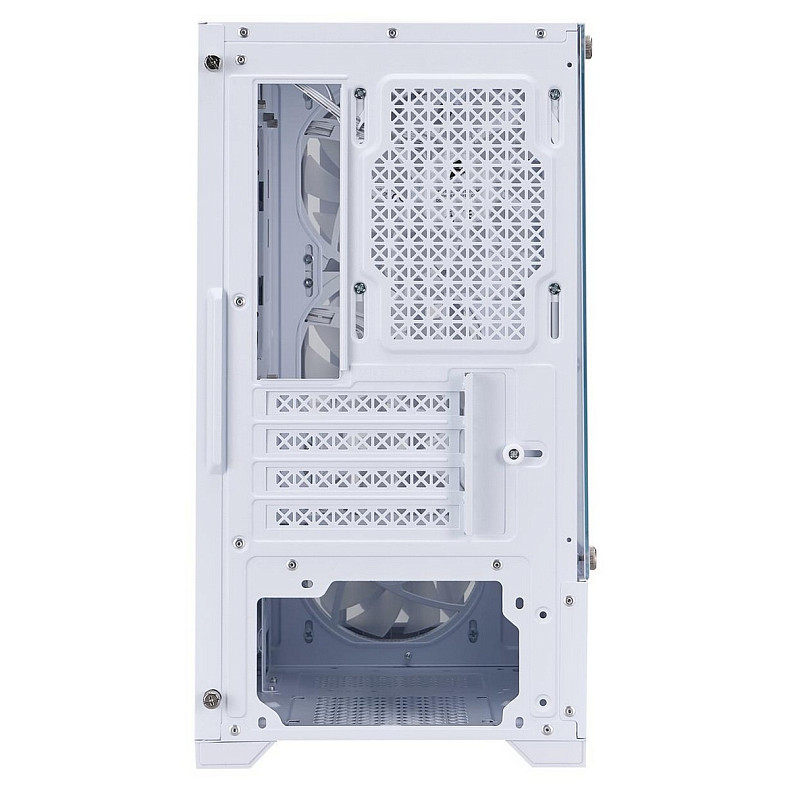 Корпус 1stPlayer H2-WH-4F7-W White без БП