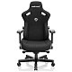 Кресло игровое Anda Seat Kaiser 3 Black Fabric Size XL