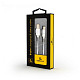 Кабель Cablexpert (CCB-mUSB2B-AMLM-6-S) USB 2.0 - Lightning, 1.8м, сріблястий