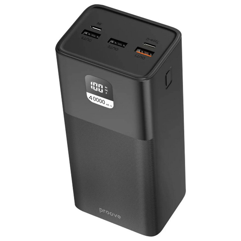 Универсальная мобильная батарея Proove Giant Lite 22.5W 40000mAh Black (PBGI20312201)