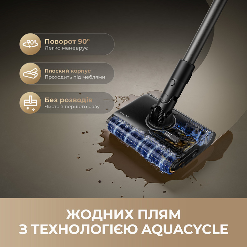 Беспроводной пылесос Dreame R20 Ultra AquaCycle