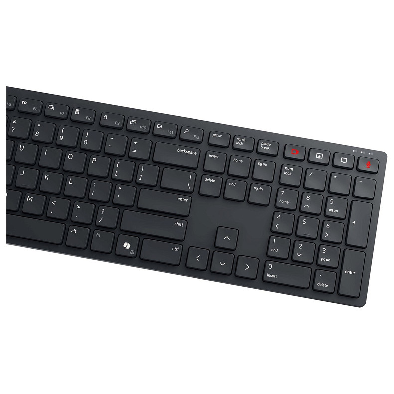 Клавіатура Dell Pro Compact Silent Keyboard and Mouse KM555 Ukrainian