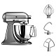 Кухонный комбайн KitchenAid Artisan 4,8 л 5KSM125ECU с откидным блоком серебристый