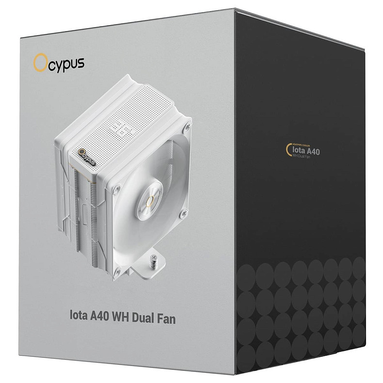 Система охлаждения Ocypus IOTA A40 WH DUAL FAN (IOTA-A40-WH2NNWD00X-GL)