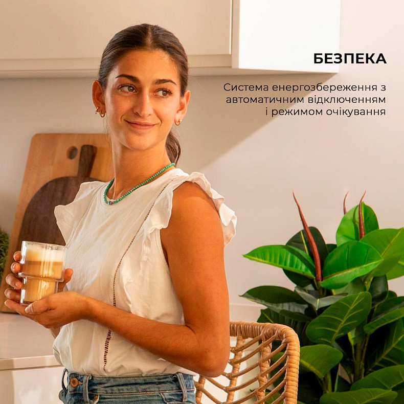 Кофемашина CECOTEC Cremmaet Compactccino White Rose