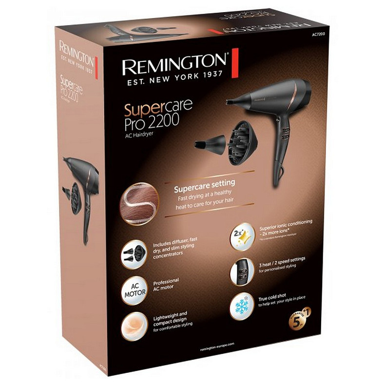 Фен Remington AC7200 Supercare PRO