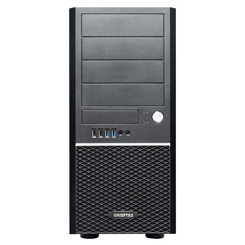 Корпус Chieftec CLASSIC CM-25B-OP, без БЖ, 2xUSB3.0, ATX, Black