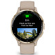 Спортивные часы GARMIN Venu 3s Soft Gold Stainless Steel Bezel with French Gray Case and Silicone Band