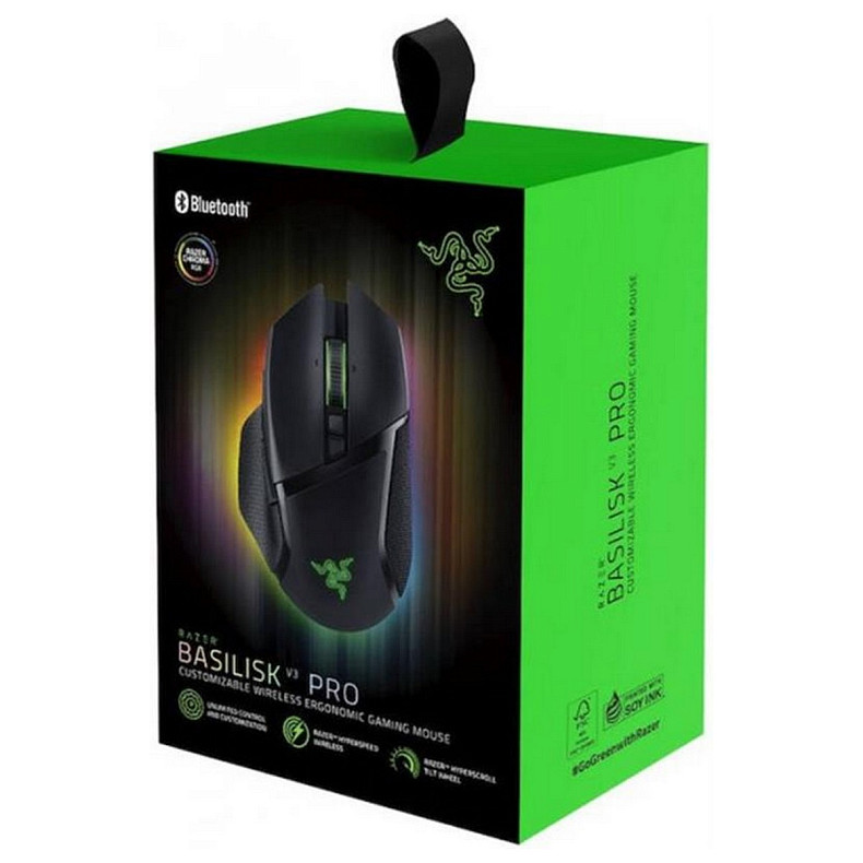 Мышка Razer Basilisk V3 Pro Black (RZ01-04620100-R3G1) USB