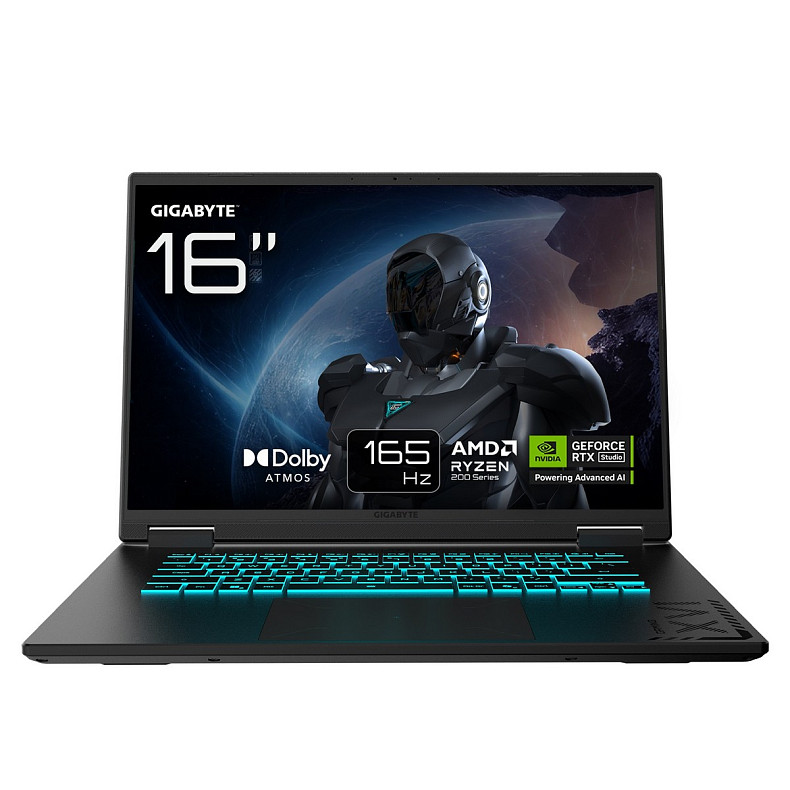 Ноутбук Gigabyte Gaming A16 (3VHK3UA894SD) Black Steel