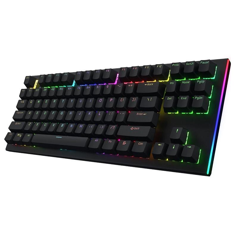 Клавіатура HATOR Gravity X TKL orange (HTK550) black, US Layout